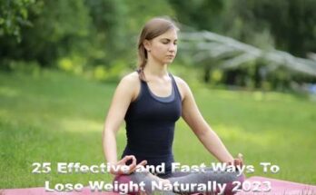 Effective and Fast Ways To Lose Weight Naturally