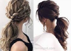 ponytail hairstyles for wedding