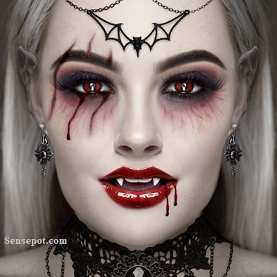 Vampires makeup