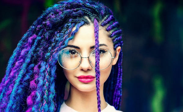 Funky Colored Locs Style Ideas